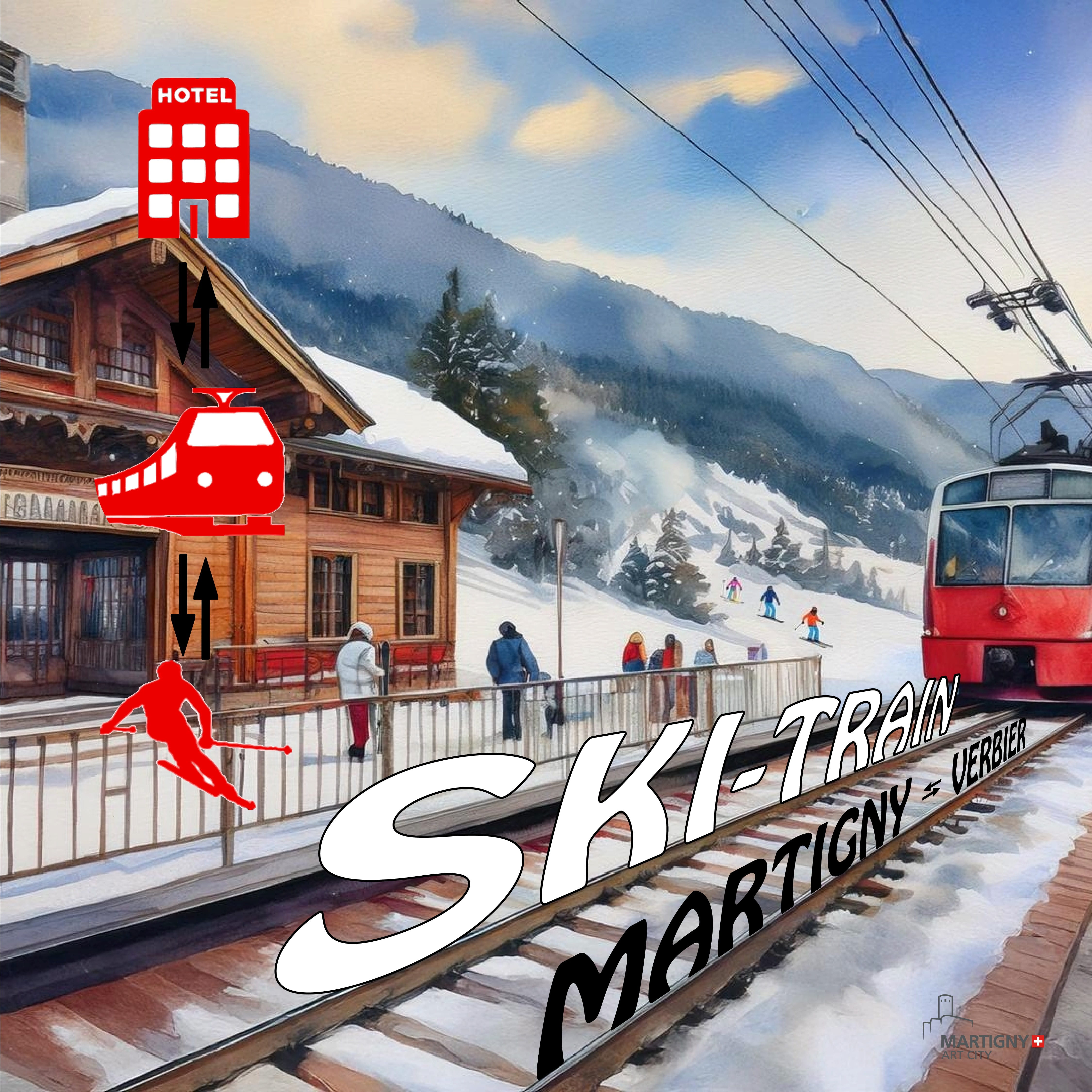 Offre Ski-Train – Spéciale mARTigny Boutique Hôtel
